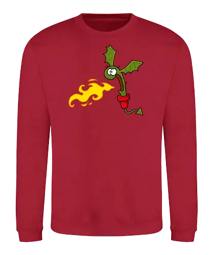 Ruthe - Kaktusdrache - Ruthe, Ralph Ruthe, comic, kaktus, drache, Kaktusdrache - Sweatshirt