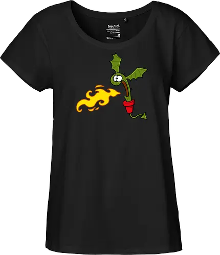Ruthe - Kaktusdrache - Ruthe, Ralph Ruthe, comic, kaktus, drache, Kaktusdrache - Fairtrade Girl Shirt