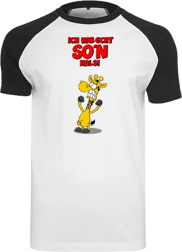 Ruthe - So'n Hals - Ruthe, Ralph Ruthe, giraffe - Raglan T-Shirt