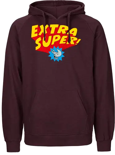 Ruthe - Extrasuper - Ruthe, Ralph Ruthe, comic, Extra super, super, superheld, Extra superheld - Fairtrade Hoodie