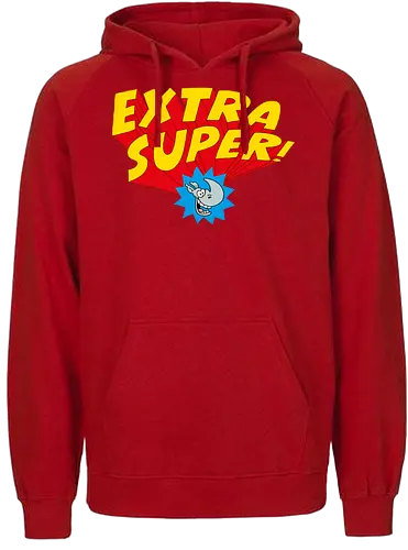 Ruthe - Extrasuper - Ruthe, Ralph Ruthe, comic, Extra super, super, superheld, Extra superheld - Fairtrade Hoodie