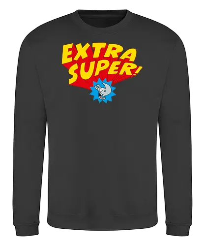 Ruthe - Extrasuper - Ruthe, Ralph Ruthe, comic, Extra super, super, superheld, Extra superheld - Sweatshirt