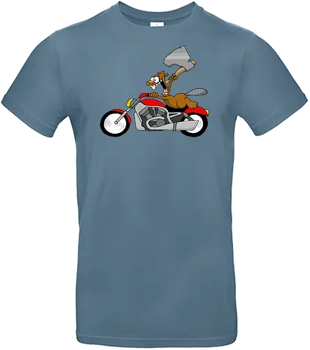 Ruthe - Biber Harley - Ruthe, Ralph Ruthe, comic, biber, motorrad - Standard T-Shirt