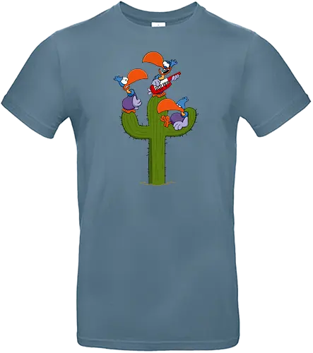 Ruthe - Geier - Kaktus - Ruthe, Ralph Ruthe, comic, Geier, kaktus - Standard T-Shirt
