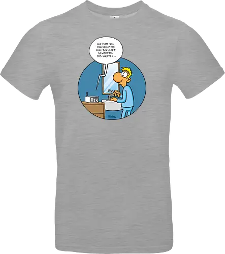 RUTHE - BEKLOPPT - Ruthe, Ralph Ruthe, Alle Bekloppt, comic, Nachrichten - Standard T-Shirt