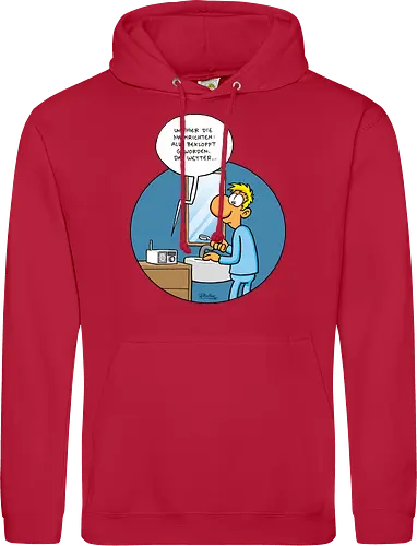 RUTHE - BEKLOPPT - Ruthe, Ralph Ruthe, Alle Bekloppt, comic, Nachrichten - Standard Hoodie