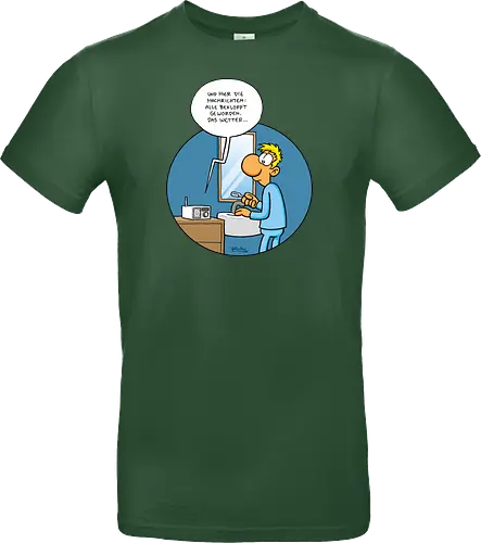 RUTHE - BEKLOPPT - Ruthe, Ralph Ruthe, Alle Bekloppt, comic, Nachrichten - Standard T-Shirt