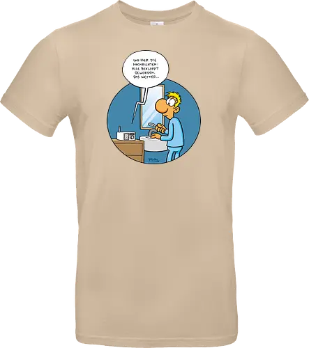 RUTHE - BEKLOPPT - Ruthe, Ralph Ruthe, Alle Bekloppt, comic, Nachrichten - Standard T-Shirt