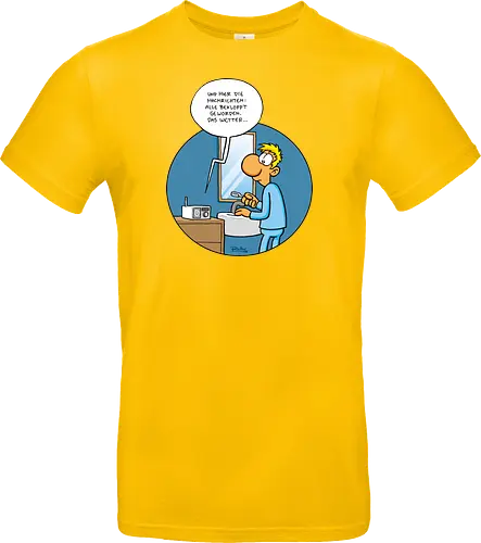 RUTHE - BEKLOPPT - Ruthe, Ralph Ruthe, Alle Bekloppt, comic, Nachrichten - Standard T-Shirt