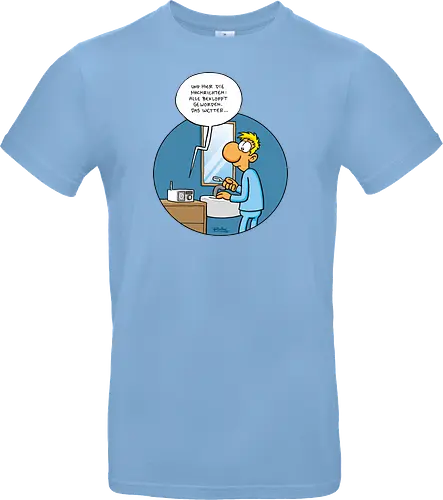 RUTHE - BEKLOPPT - Ruthe, Ralph Ruthe, Alle Bekloppt, comic, Nachrichten - Standard T-Shirt