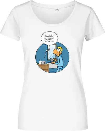 RUTHE - BEKLOPPT - Ruthe, Ralph Ruthe, Alle Bekloppt, comic, Nachrichten - Women T-Shirt