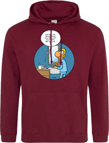 RUTHE - BEKLOPPT - Ruthe, Ralph Ruthe, Alle Bekloppt, comic, Nachrichten - Standard Hoodie