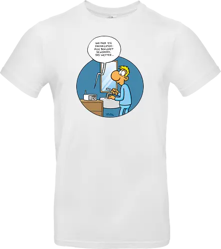 RUTHE - BEKLOPPT - Ruthe, Ralph Ruthe, Alle Bekloppt, comic, Nachrichten - Standard T-Shirt