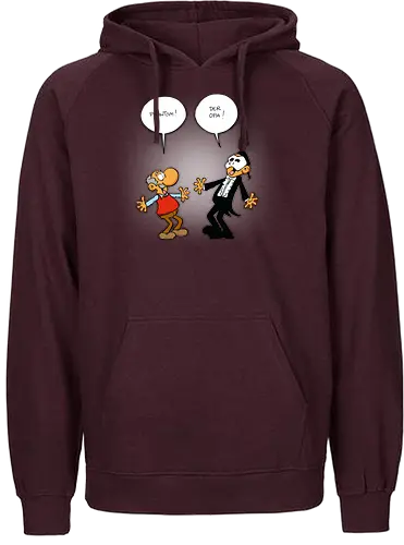 RUTHE - PHANTOM DER OPA - Ruthe, Ralph Ruthe, Phantom der Oper, Opa, phantom, comic - Fairtrade Hoodie
