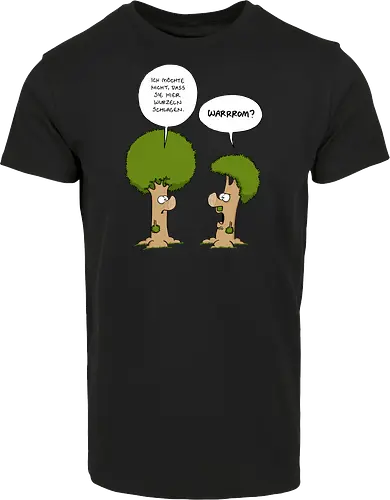 RUTHE - HITLERBAUM - Ruthe, Ralph Ruthe, Hilterbaum, Warrom, Gegen Nazis, anGaming - Hausmarke Shirt