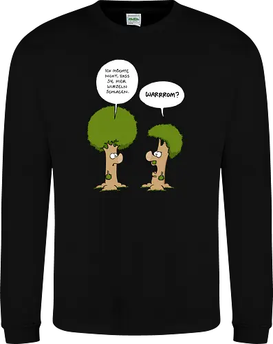 RUTHE - HITLERBAUM - Ruthe, Ralph Ruthe, Hilterbaum, Warrom, Gegen Nazis, anGaming - Sweatshirt