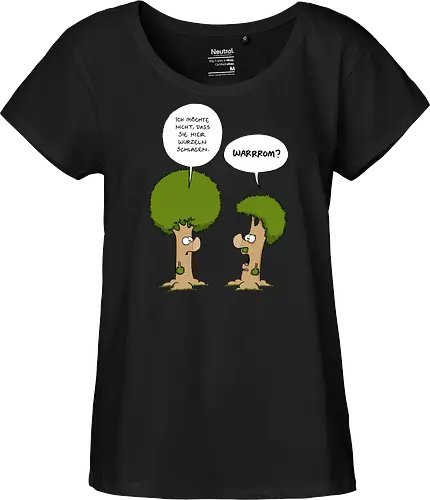 RUTHE - HITLERBAUM - Ruthe, Ralph Ruthe, Hilterbaum, Warrom, Gegen Nazis, anGaming - Fairtrade Girl Shirt
