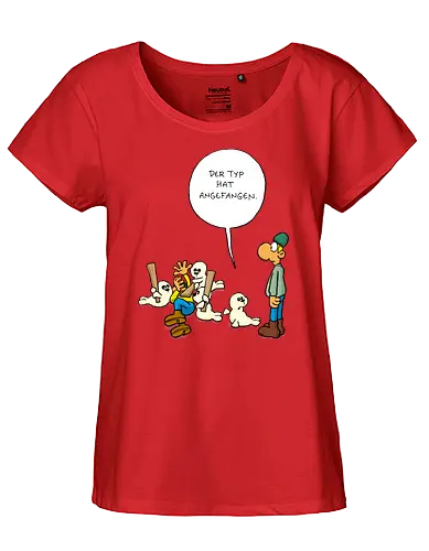 RUTHE - ROBBENBABYS - Ruthe, Ralph Ruthe, comic, robbe - Fairtrade Girl Shirt
