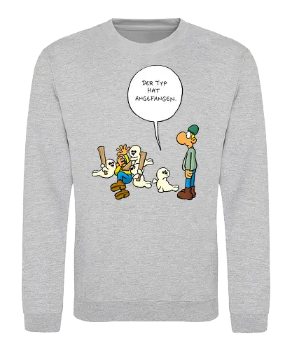 RUTHE - ROBBENBABYS - Ruthe, Ralph Ruthe, comic, robbe - Sweatshirt