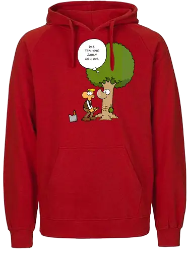 RUTHE - BAUMTRAINING - Fairtrade Hoodie