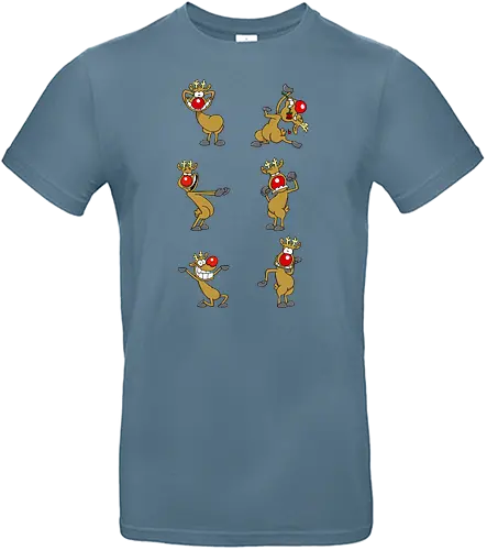 RUTHE - RUDI - Ruthe, Ralph Ruthe, Rudi, Rentier, comic, weihnachten - Standard T-Shirt