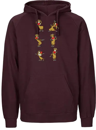 RUTHE - RUDI - Ruthe, Ralph Ruthe, Rudi, Rentier, comic, weihnachten - Fairtrade Hoodie