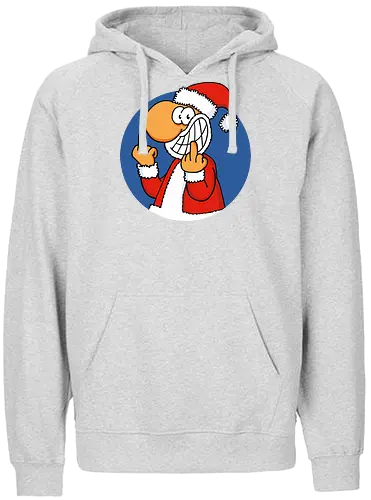 RUTHE - SANTA - Ruthe, Ralph Ruthe, Santa, stinkefinger, Weihnachtsmann - Fairtrade Hoodie