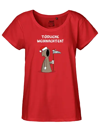 RUTHE - TÖDLICHE WEIHNACHTEN - Ruthe, Ralph Ruthe, Tödliche Weihnachten, weihnachten, tod - Fairtrade Girl Shirt