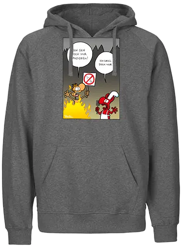 RUTHE - SPAZIERGÄNGER - Ruthe, Ralph Ruthe, spaziergang, Corona - Fairtrade Hoodie