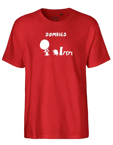 RUTHE - ZOMBIES WEISS - Ruthe, zombie - Fairtrade T-Shirt