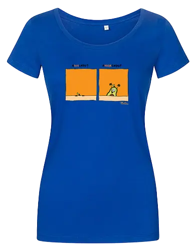 RUTHE - AWOCADO - comic, Ruthe, avocado - Women T-Shirt