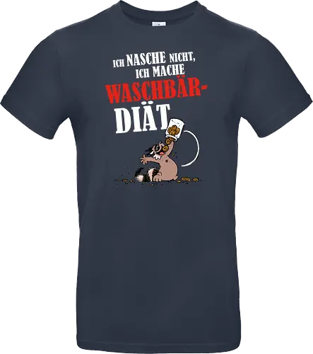 Waschbär-Diät - DerFlix, Flix, waschbär, diät, comic - Standard T-Shirt