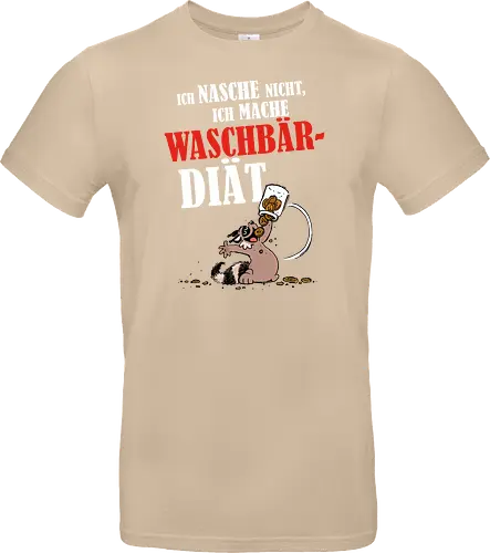 Waschbär-Diät - DerFlix, Flix, waschbär, diät, comic - Standard T-Shirt