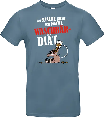 Waschbär-Diät - DerFlix, Flix, waschbär, diät, comic - Standard T-Shirt