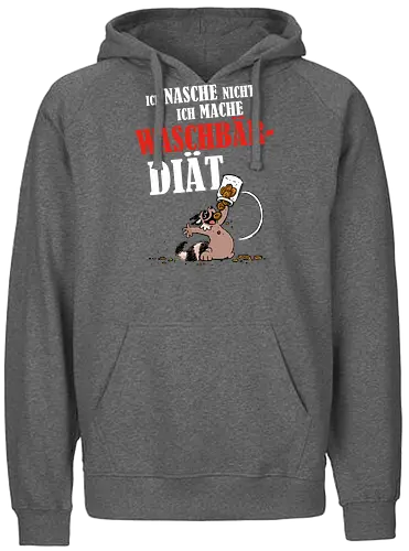 Waschbär-Diät - DerFlix, Flix, waschbär, diät, comic - Fairtrade Hoodie