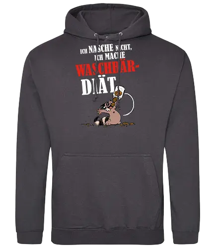 Waschbär-Diät - DerFlix, Flix, waschbär, diät, comic - Standard Hoodie