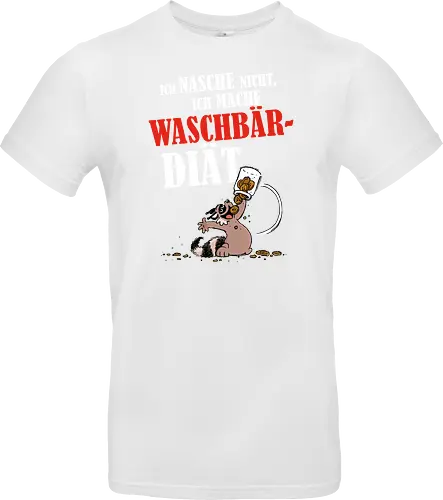 Waschbär-Diät - DerFlix, Flix, waschbär, diät, comic - Standard T-Shirt