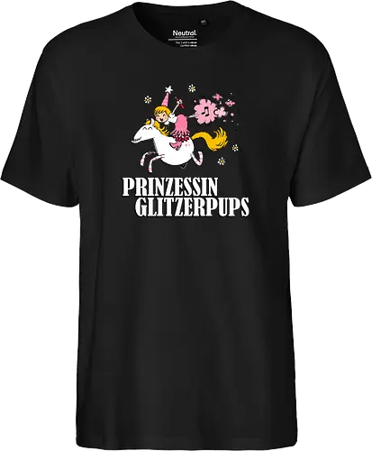 Prinzessin Glitzerpups - Flix, DerFlix, Prinzessin Glitzerpups, comic - Fairtrade T-Shirt