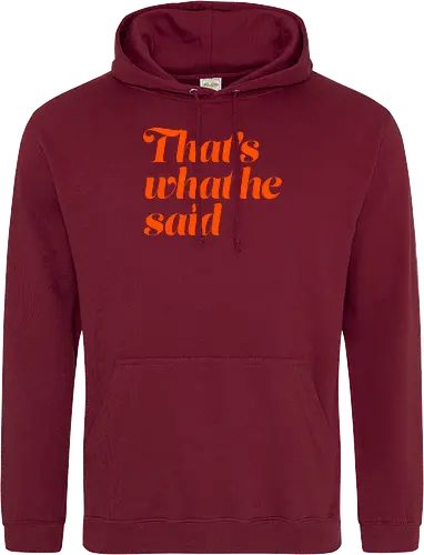 Donnie O'Sullivan - That's what he said
