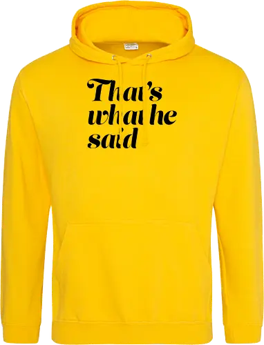 Donnie O'Sullivan - That's what he said (Black)