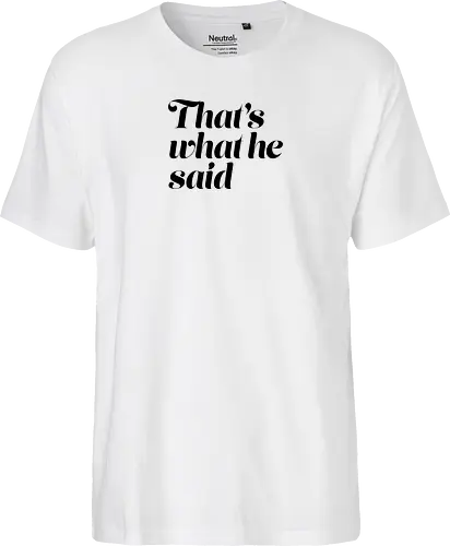 Donnie O'Sullivan - That's what he said (Black)