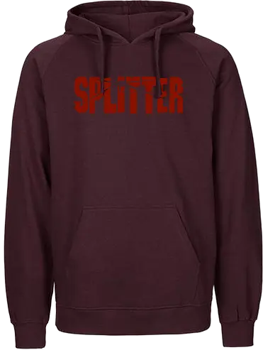 Splitter - Logo Rot - Splitter, Splitter Verlag, Splitter Comics - Fairtrade Hoodie