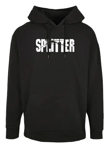 Splitter - Logo weiß - Splitter, Splitter Verlag, Splitter Comics - Oversize Hoodie