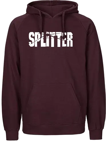 Splitter - Logo weiß - Splitter, Splitter Verlag, Splitter Comics - Fairtrade Hoodie
