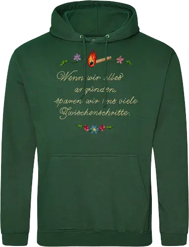 Alles Anzünden - Standard Hoodie