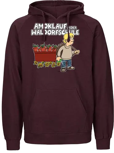 Amoklauf in der Waldorfschule - tot aber lustig, Michael Holtschulte, schule - Fairtrade Hoodie