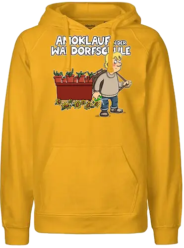 Amoklauf in der Waldorfschule - tot aber lustig, Michael Holtschulte, schule - Fairtrade Hoodie