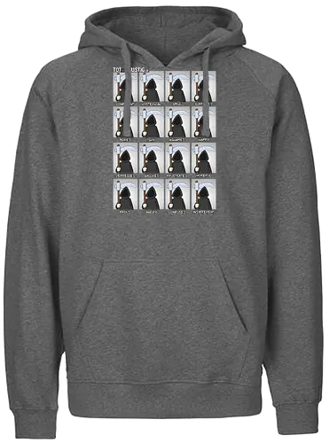 Moods - tot aber lustig, Michael Holtschulte, comic, tod - Fairtrade Hoodie