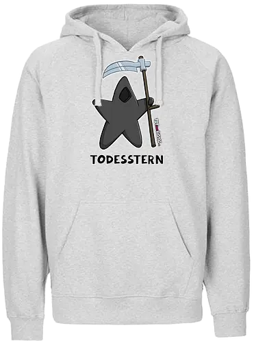 Todesstern - tot aber lustig, Michael Holtschulte, space opera, sci fi, mashup, fun, Witz - Fairtrade Hoodie