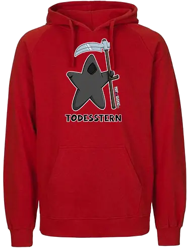 Todesstern - tot aber lustig, Michael Holtschulte, space opera, sci fi, mashup, fun, Witz - Fairtrade Hoodie